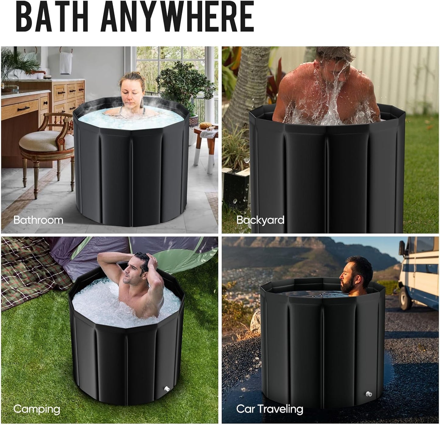 EssensoLife Core | Portable Ice Bath Tub