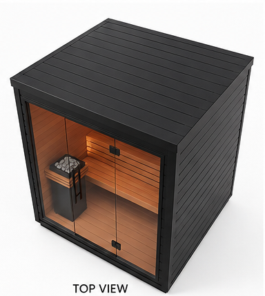 Essensolife NOIR™ Luxury Sauna Cabin