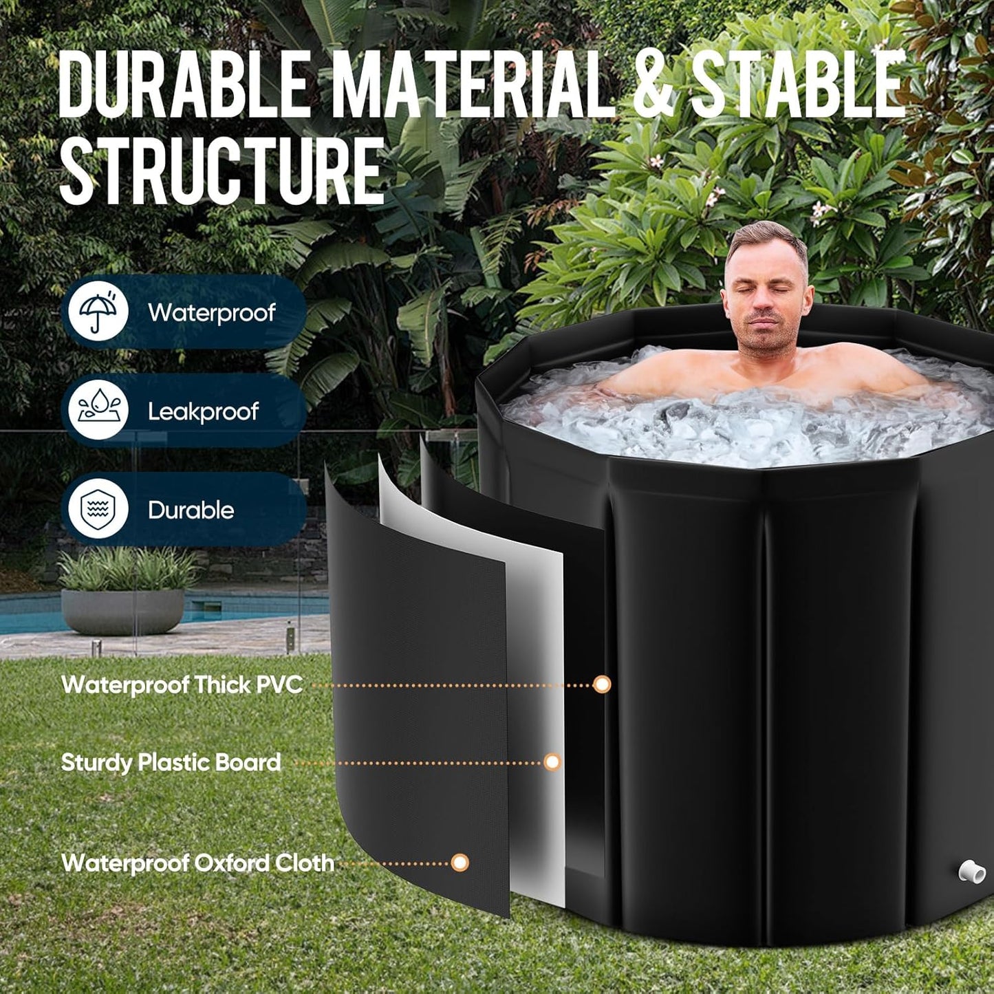 Essensolife portable Ice bath tub MINI