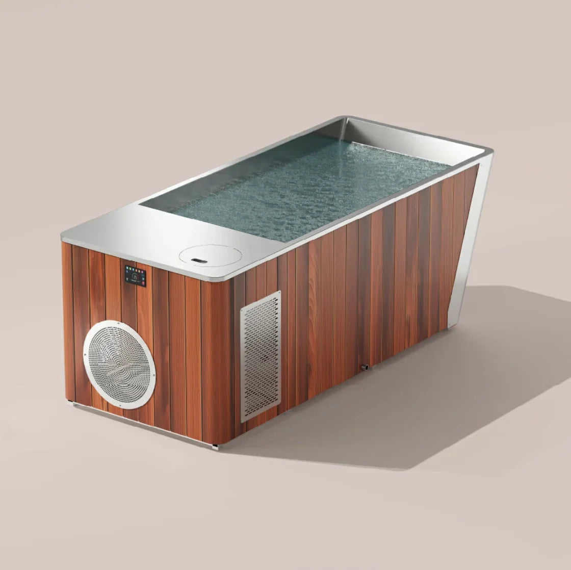 Essensolife Elite Cold Plunge Pro – Stainless Steel Ice Bath with Built-in Cooling