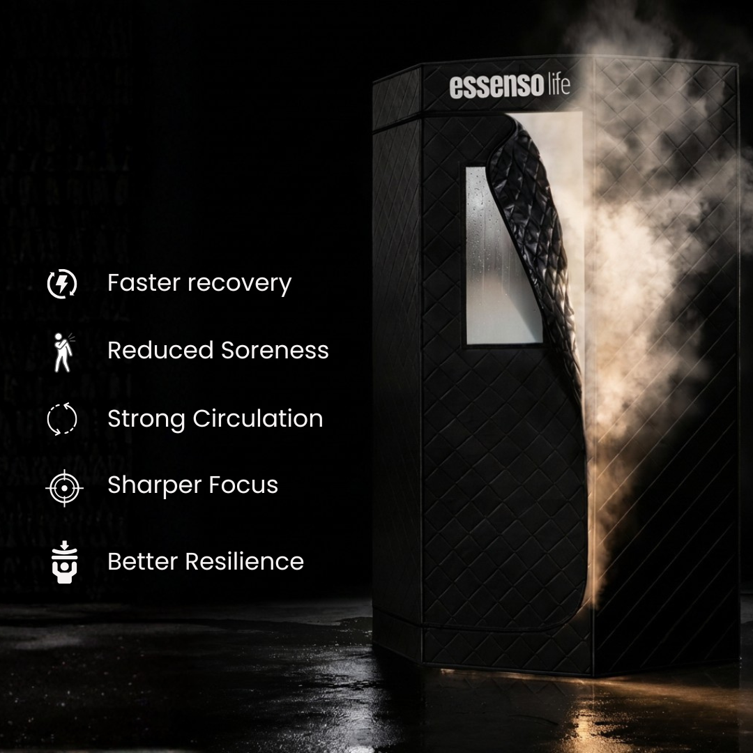 Portable Steam Bath 2KW – EssensoLife Diamond Steam Sauna