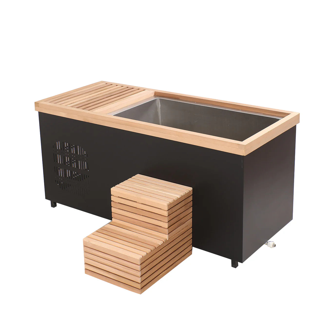 Essensolife Professional Ice Bath Recovery Tub – Stainless Steel Core with Integrated Cooling Unit