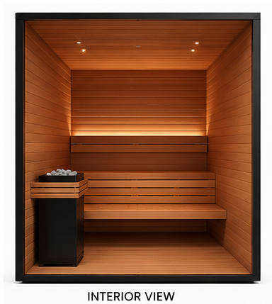 Essensolife NOIR™ Luxury Sauna Cabin