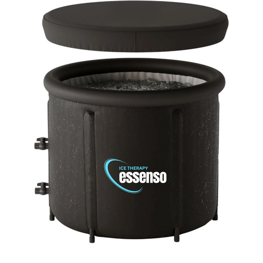 Essensolife Premium Portable Ice Bath Tub – Advanced Design with Super Strong, Improved Fabric for Cold Therapy & Recovery
